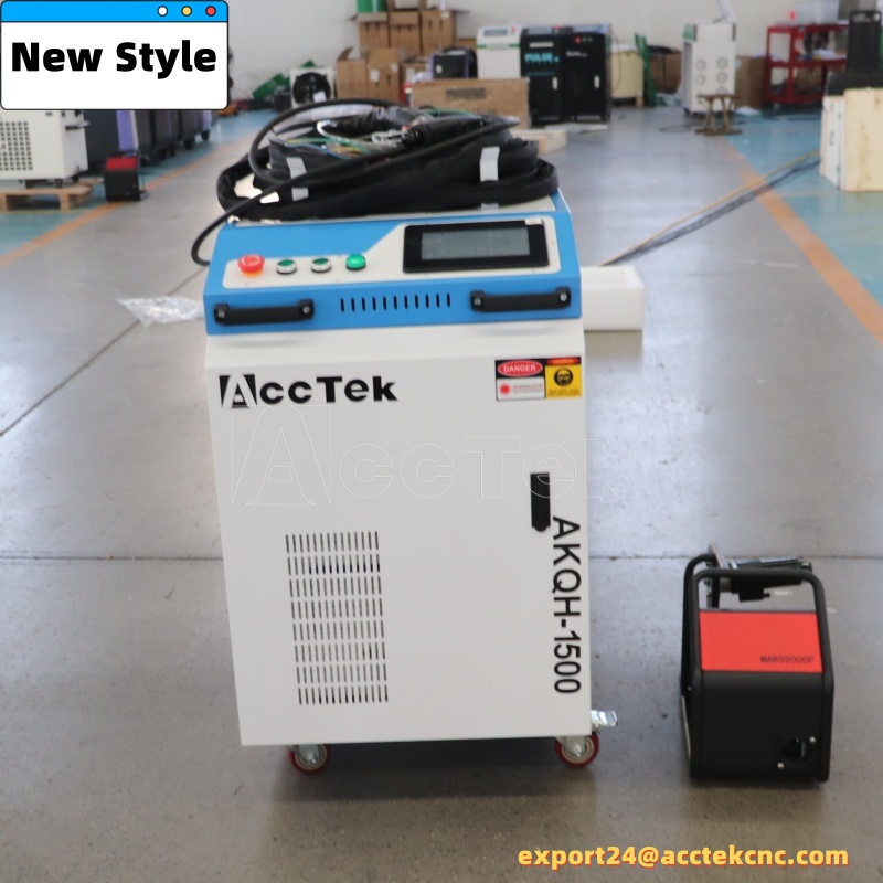 Industrial Laser Welding Gun - AccTek Laserowe czyszczenie rdzy Usuwanie rdzy