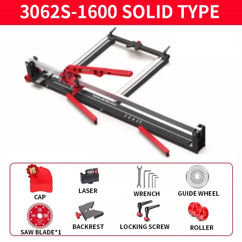 Industrial Grade Laser Cutter - Przecinarka do płytek z prowadnicą ślizgową