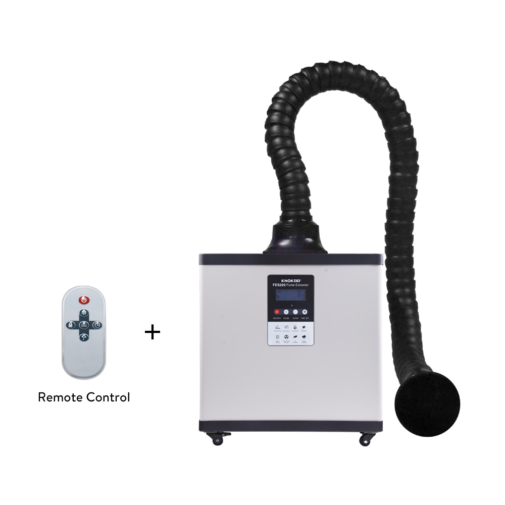 Fume Extractor Laser - Laserowy odciąg dymów 210W FES200 kolektor
