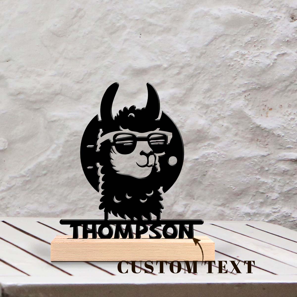 Desktop Laser Engraver - 1 szt. Personalizowane minimalistyczne metalowe ozdoby
