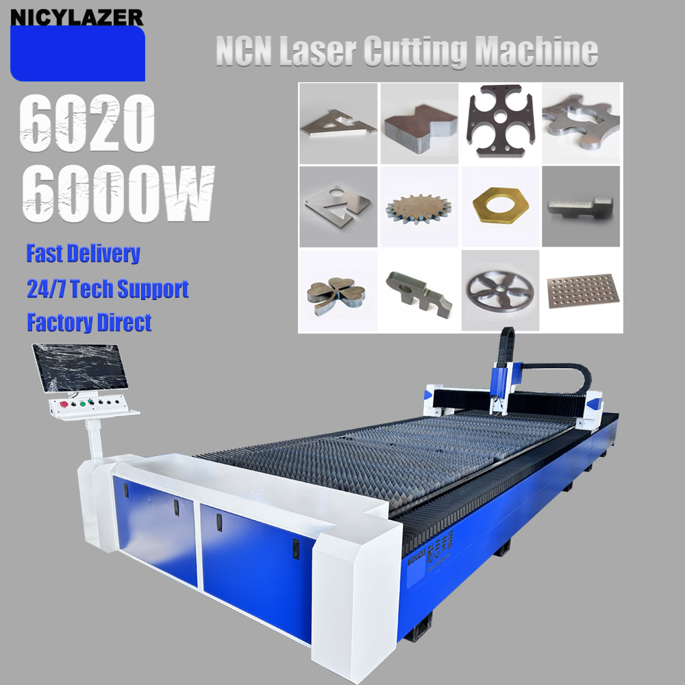 Industrial Laser Metal Cutter - Maszyna do cięcia laserem światłowodowym CNC