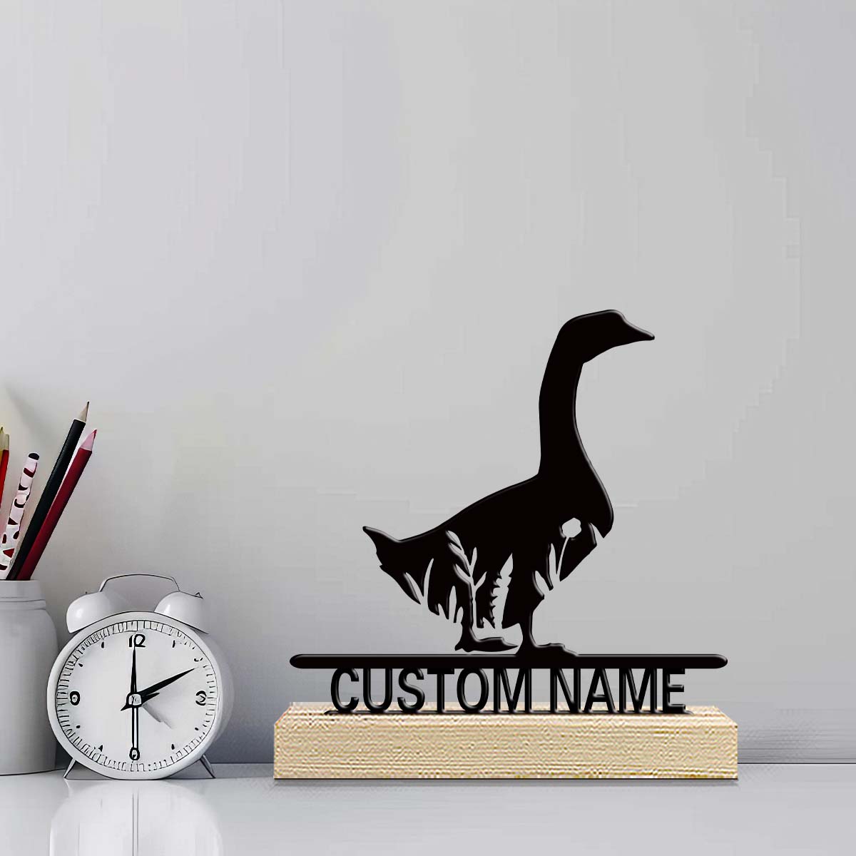 Desktop Laser Engraver - 1 szt. Metalowe ozdoby na biurko