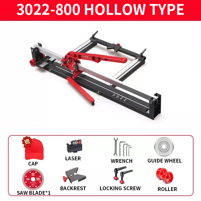 Industrial Grade Laser Cutter - Przecinarka do płytek z prowadnicą ślizgową