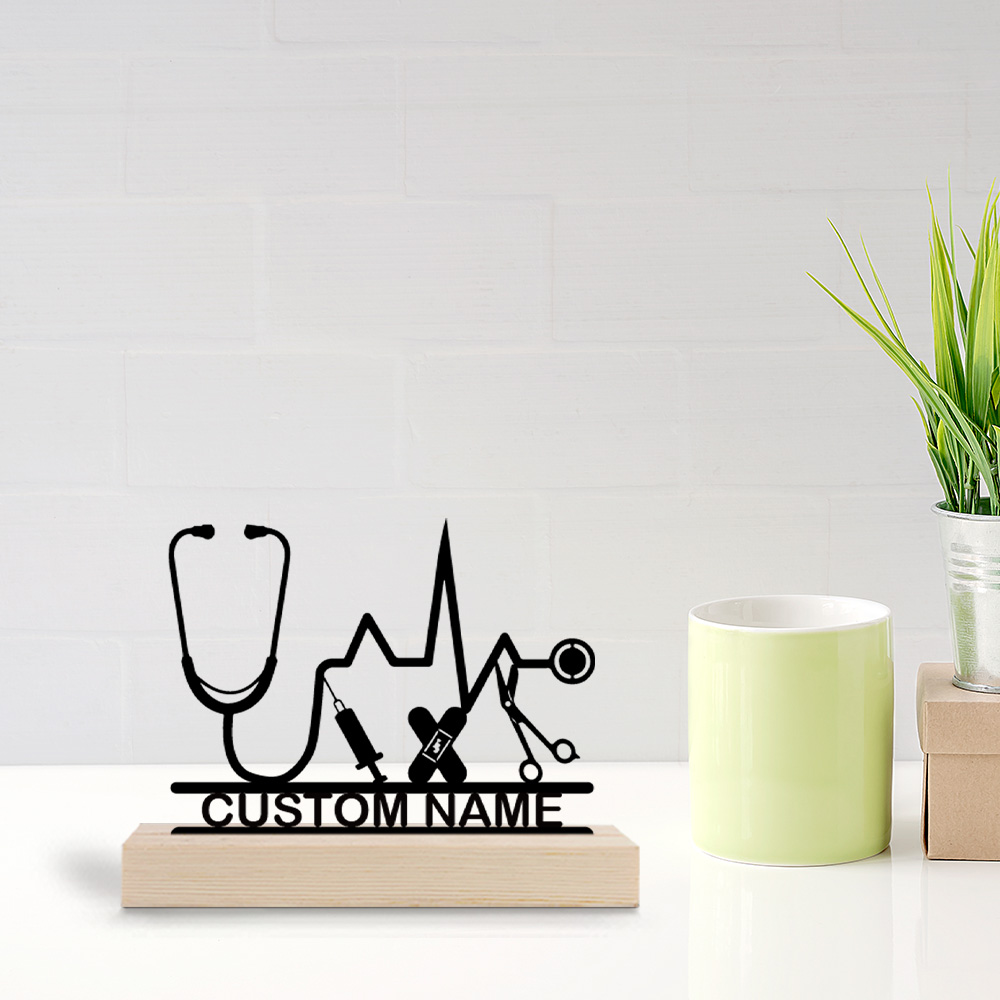 Desktop Laser Engraver - 1 szt. Metalowe ozdoby na biurko