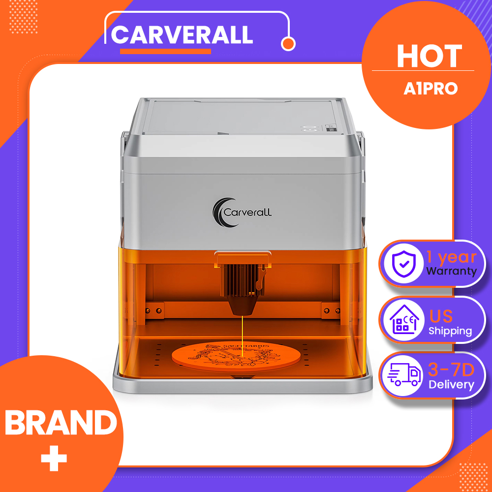 Industrial Laser Blasting - Carverall A1PRO 10W Laserowy Grawer z