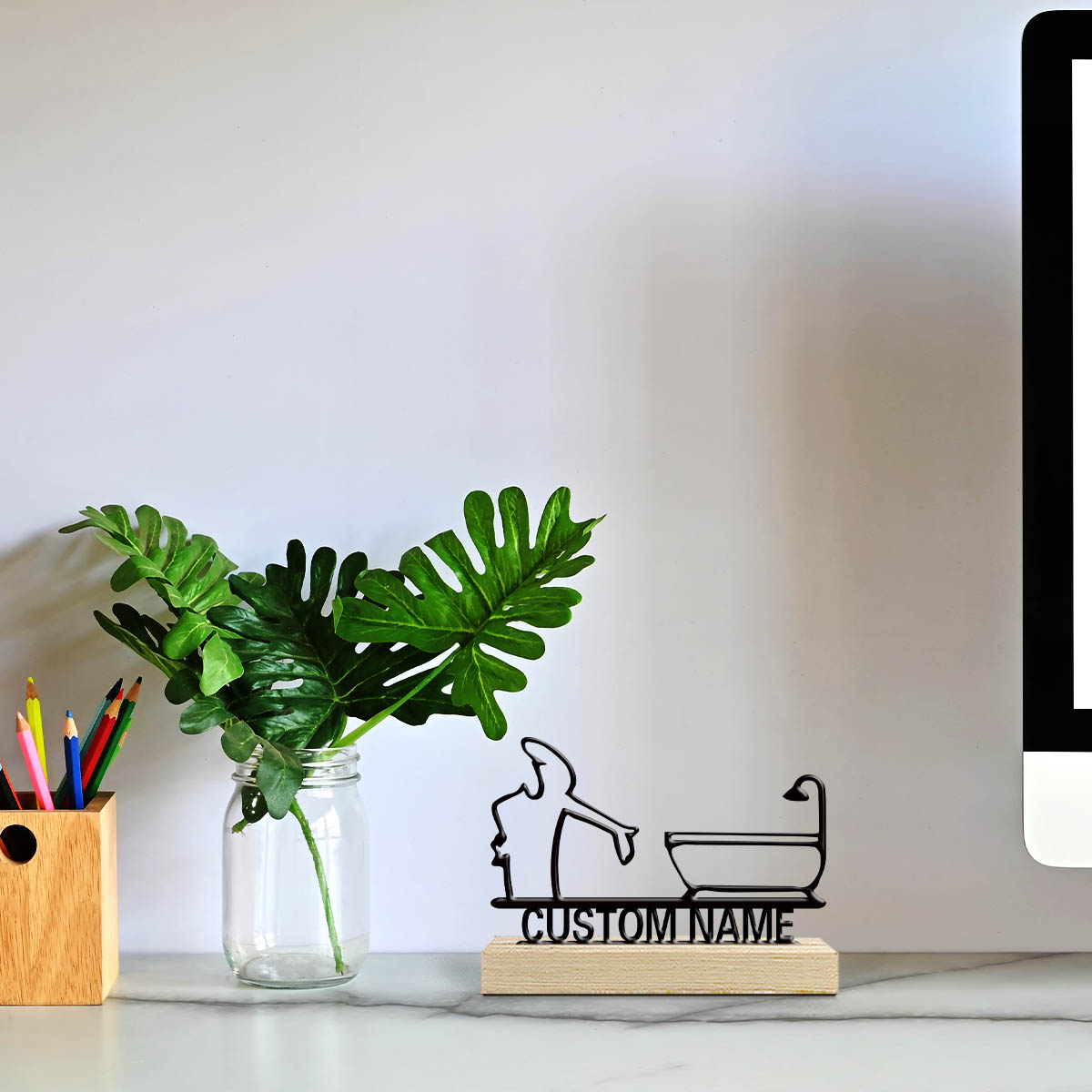 1 szt. Metalowe ozdoby na biur – Desktop Laser Engraver recenzja i cena