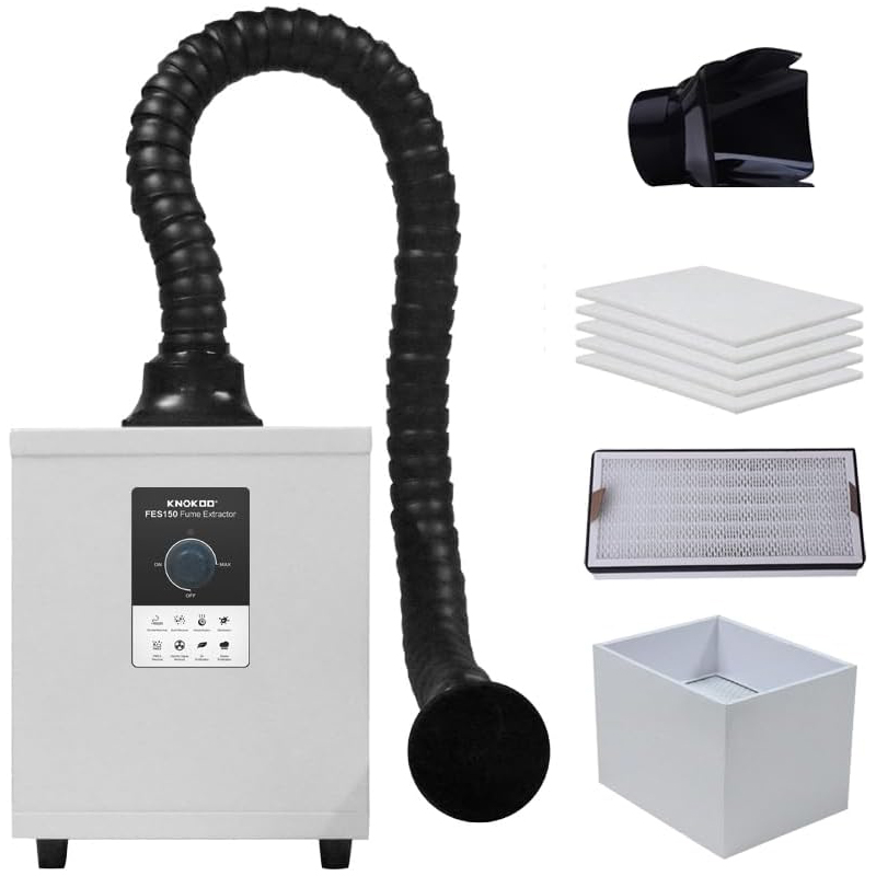 Odsysacz dymu do lutowania z 3 – Fume Extractor Laser recenzja i cena