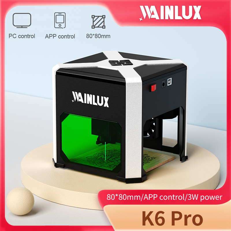 Wainlux grawer laserowy K6 zna – Industrial Laser Blasting recenzja i cena