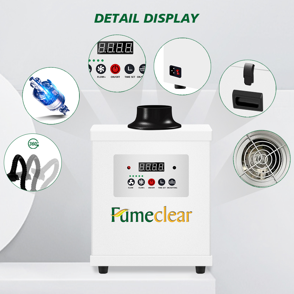 Fumeclear FC-150 Laserowy odsy – Fume Extractor Laser recenzja i cena