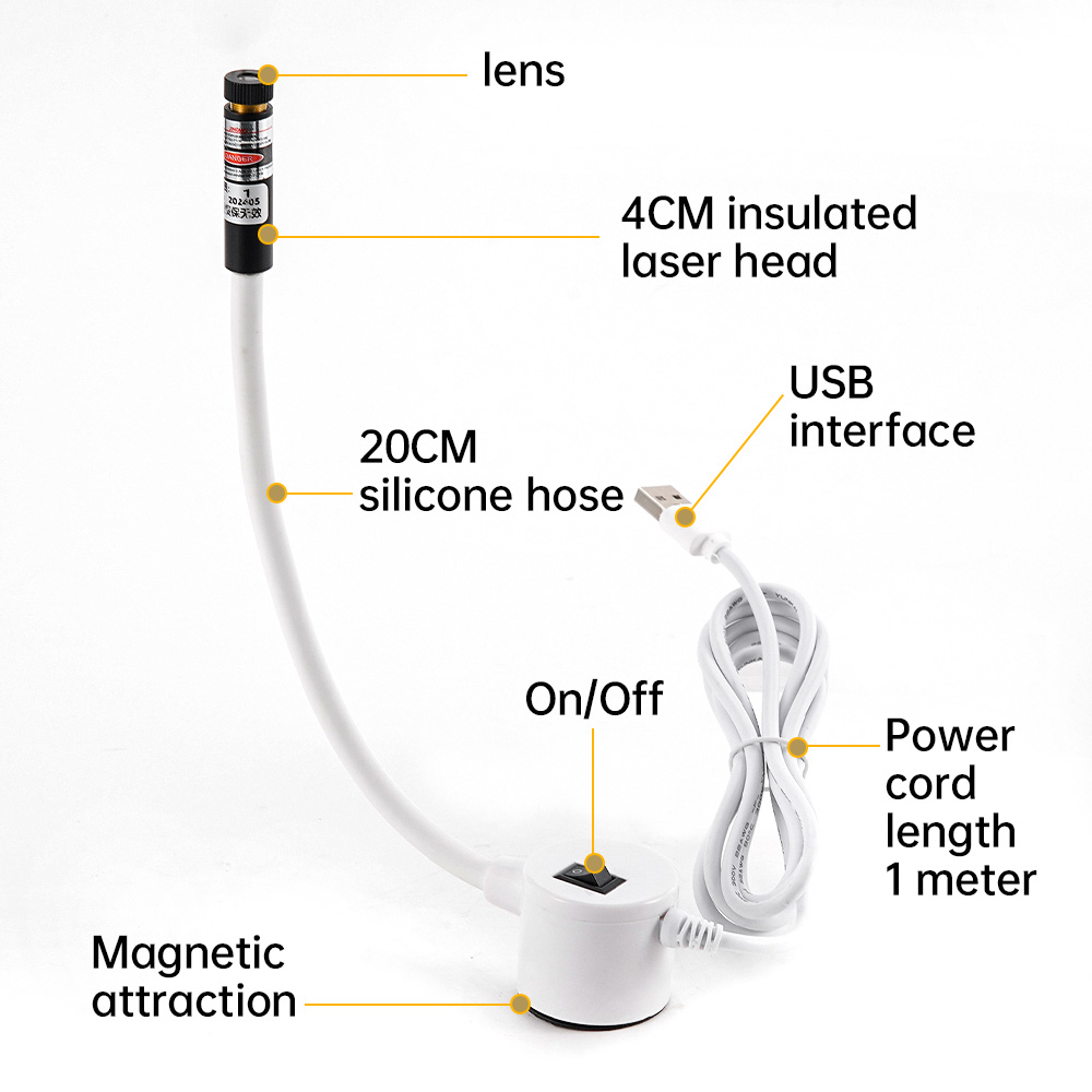 Zasilany przez USB czerwony la – Industrial Laser Equipment recenzja i cena