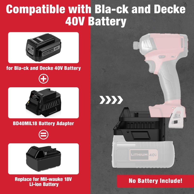 Adapter baterii do elektronarz – Black+Decker Tool Cordless recenzja i cena