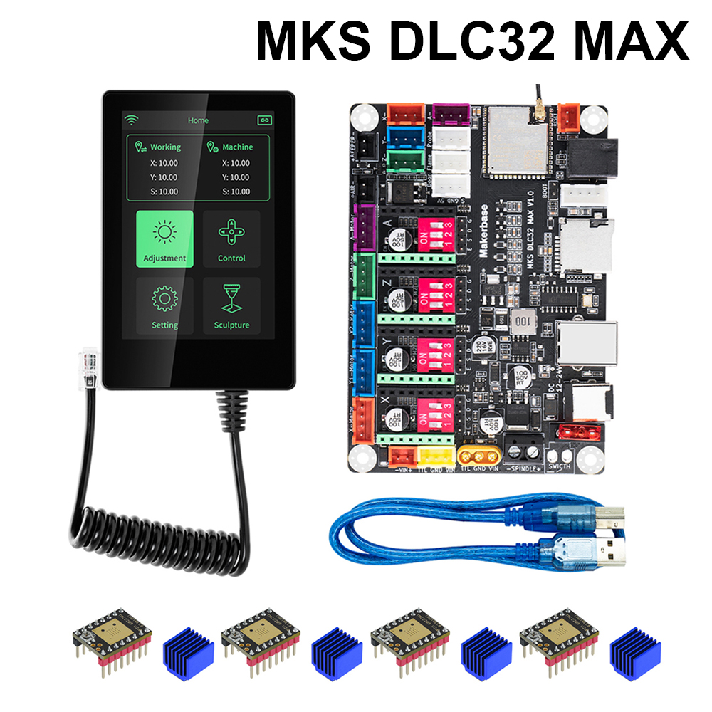 Makerbase MKS DLC32 MAX TMC220 – Cnc Router Machine recenzja i cena